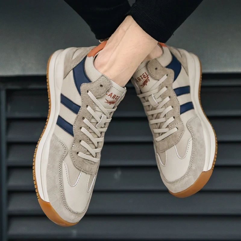 Fashion Men Casual Shoes Mesh Shoes Outdoor Comfort Male Sneakers Zapatos Para Hombres Lace-up for Men Plus size 39-45