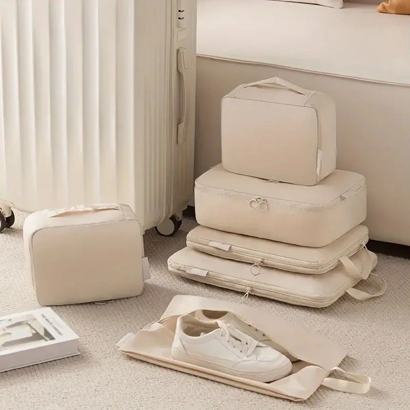6-Piece Travel Storage & Packing Organizer Set