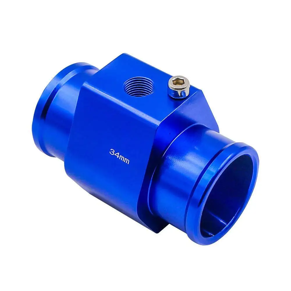 Temperature Sensor Water Temp Gauge Radiator Temperature Water Temp Joint Pipe Sensor 40mm 38mm 36mm 34mm 32mm 30mm 28mm Hose Adapter