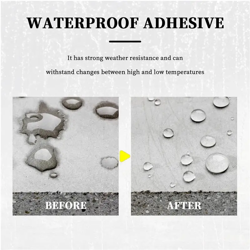 100-1200g Waterproof Coating Sealant Agent Transparent Invisible Paste Glue With Brush Adhesive Repair Home Roof Bathroom