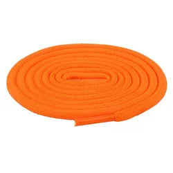 Dual-Tone Round Shoelaces for Sneakers & Hiking Shoes - Stylish & Durable Shoe Accessories for Adults & Kids (Orange)