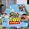 Cartoon Disney Toy Story Printed Blanket Picnic Blankets Warm Blanket Soft and Comfortable Blanket Home Travel Birthday Gift 3
