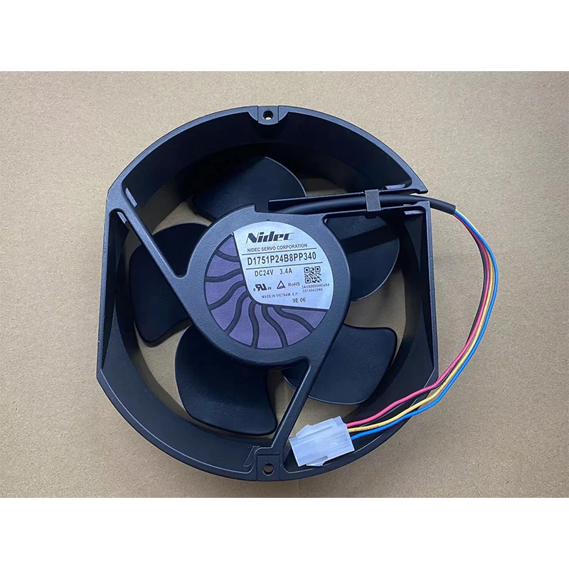 

New original D1751P24B8PP340 D1751U24B8PP366 DC24V 3.4A 4-wire ABB880/580 inverter dedicated cooling fan