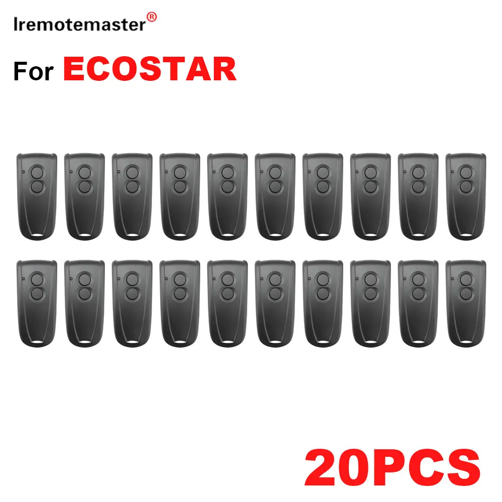 цена For Hormann ECOSTAR RSE2 RSC2 433MHz Remote Control Rolling Code Ecostar RSC2-433 RSE2-433 Mhz Remote Control With Battery