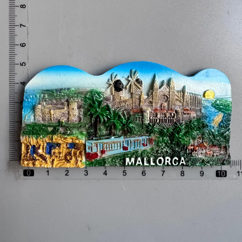 Maiorca Spagna Lettere Creative Lucertola Frigorifero Magnete 3D Viaggio Souvenir Decorazione Frigorifero Magnetico Sticker Craft Collection