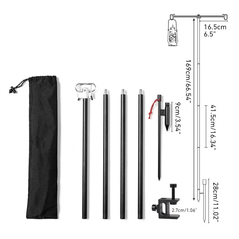 Black 4-Section