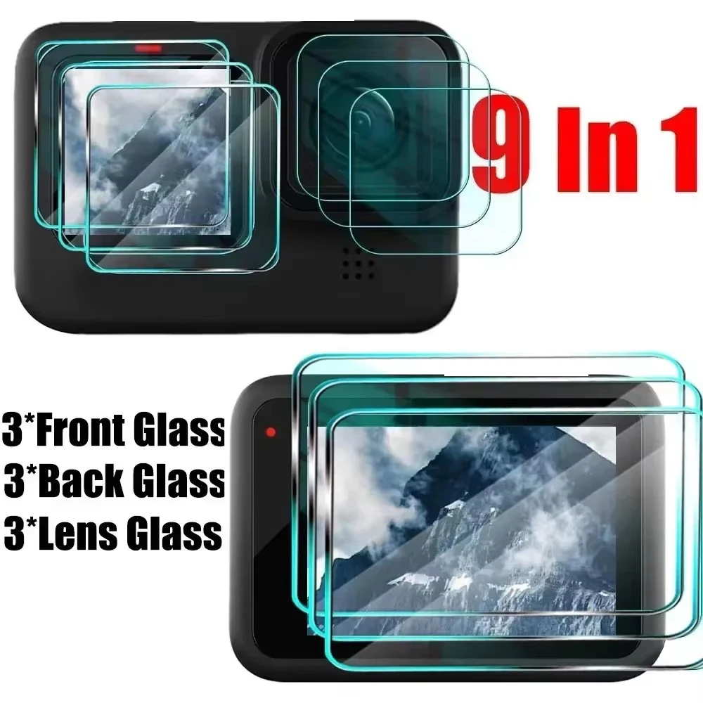 Premium Tempered Glass Screen Protector - Ultra Durable 9H Hardness, Full Coverage Lens Shield