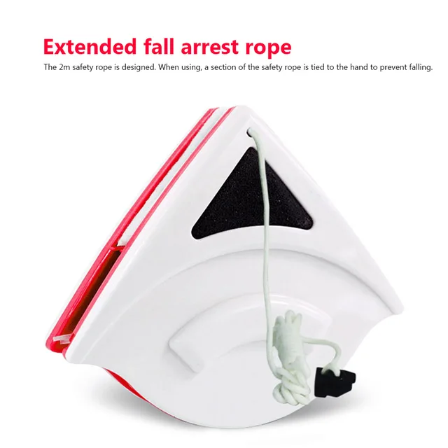 Mágneses Ablaktisztító Kefe Anti Hulló Kötél Dupla Oldalú Robot Háztartás Karcolásálló A Tolóajtó Tüköréhez