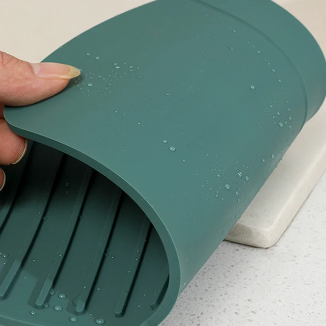 Szilikon Csaptelep Szőnyeg Víz Hullámok Konyhai Vízfogó Nagy Mosogató Splash Pad Munkalap Védő Fürdőszoba - Image 4