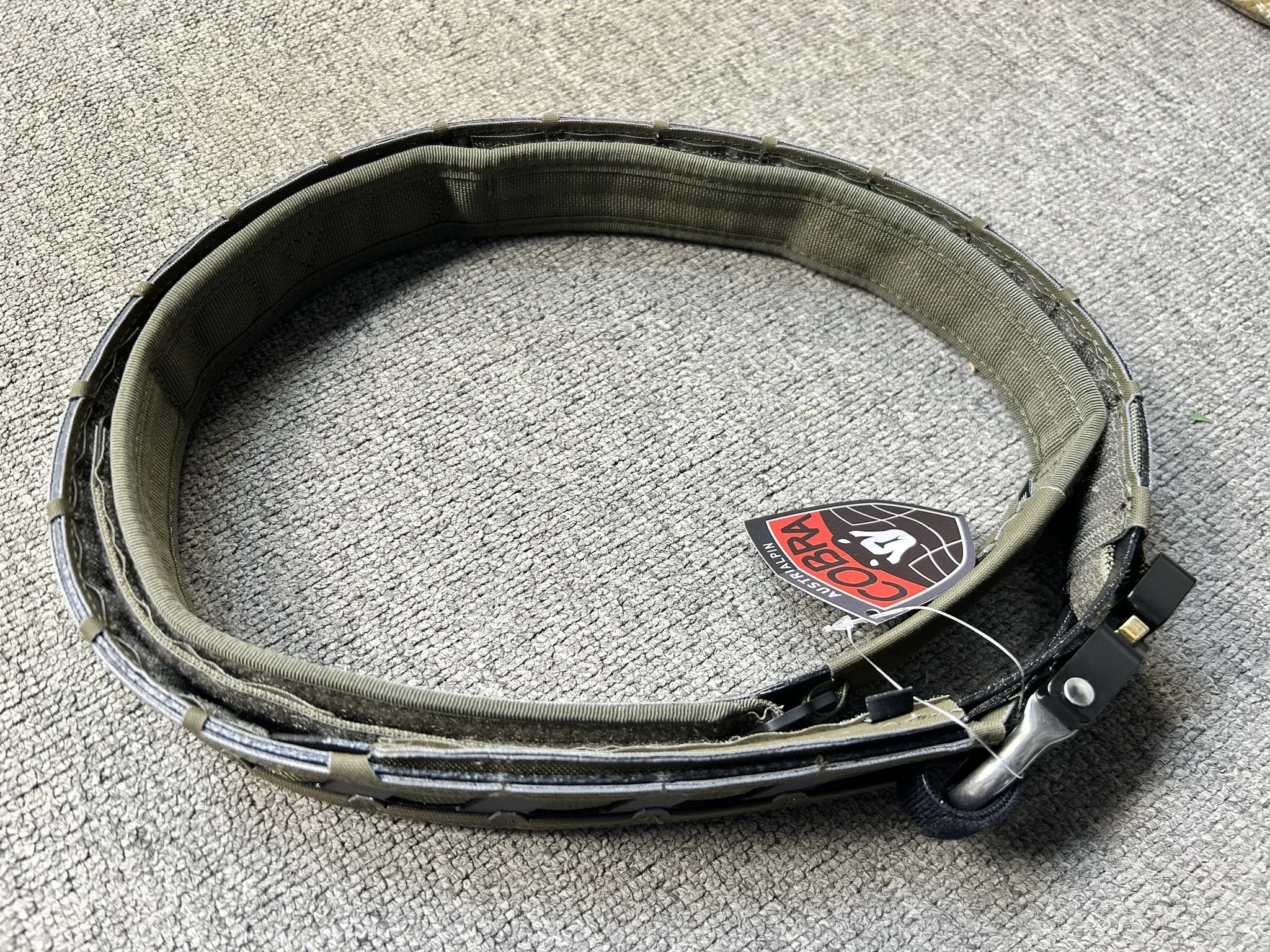 Agilite スタイル Magnetix バトルベルト CURV 磁気タクティカルベルト