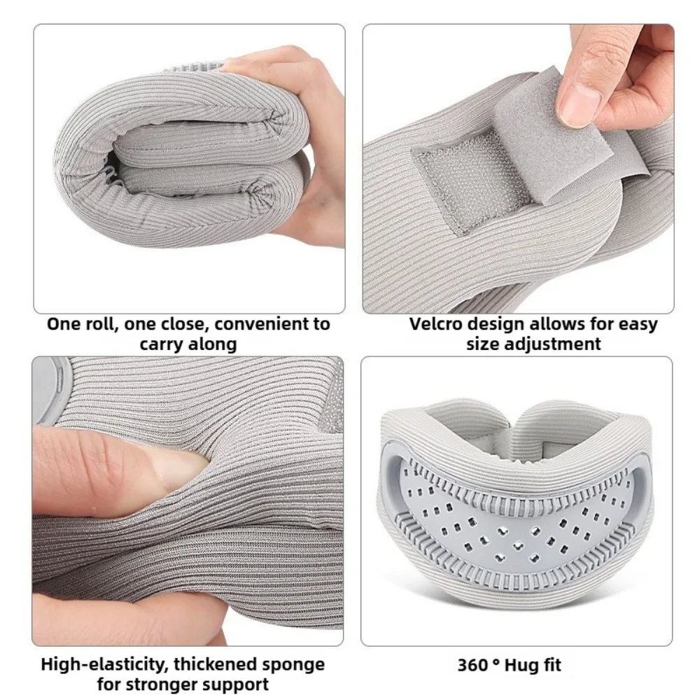 Adjustable Memory Foam Cervical Support for Sleeping & Pain Relief