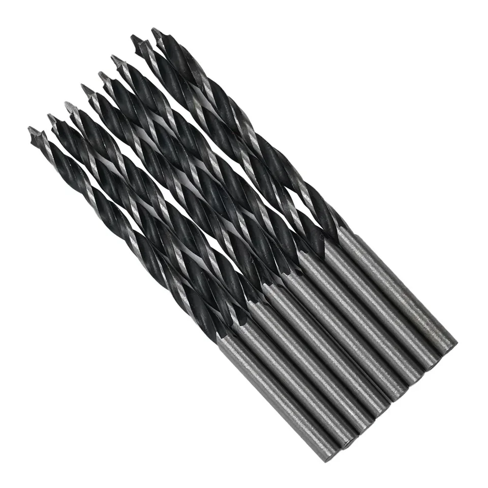 2 SET 8PZ Punta Da Trapano In Acciaio Al Carbonio Per Legno 3Mm-10Mm - Foto 7