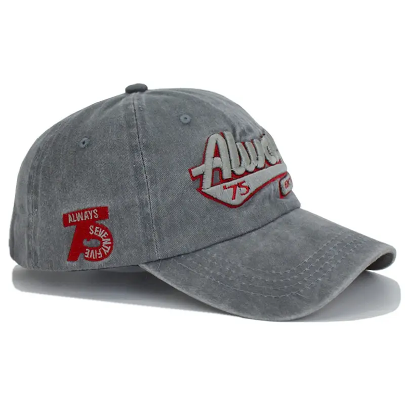 Outdoor Sports Cotton Baseball Cap for Women Casual Retro Embroidery Mens Hip Hop Rebound Cap Snapback Hat baseball cap
