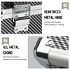 ToolBox Portable Aluminum Safety Equipment Toolbox Instrument Case Storage Box Suitcase Impact Resistant Case with Sponge 5