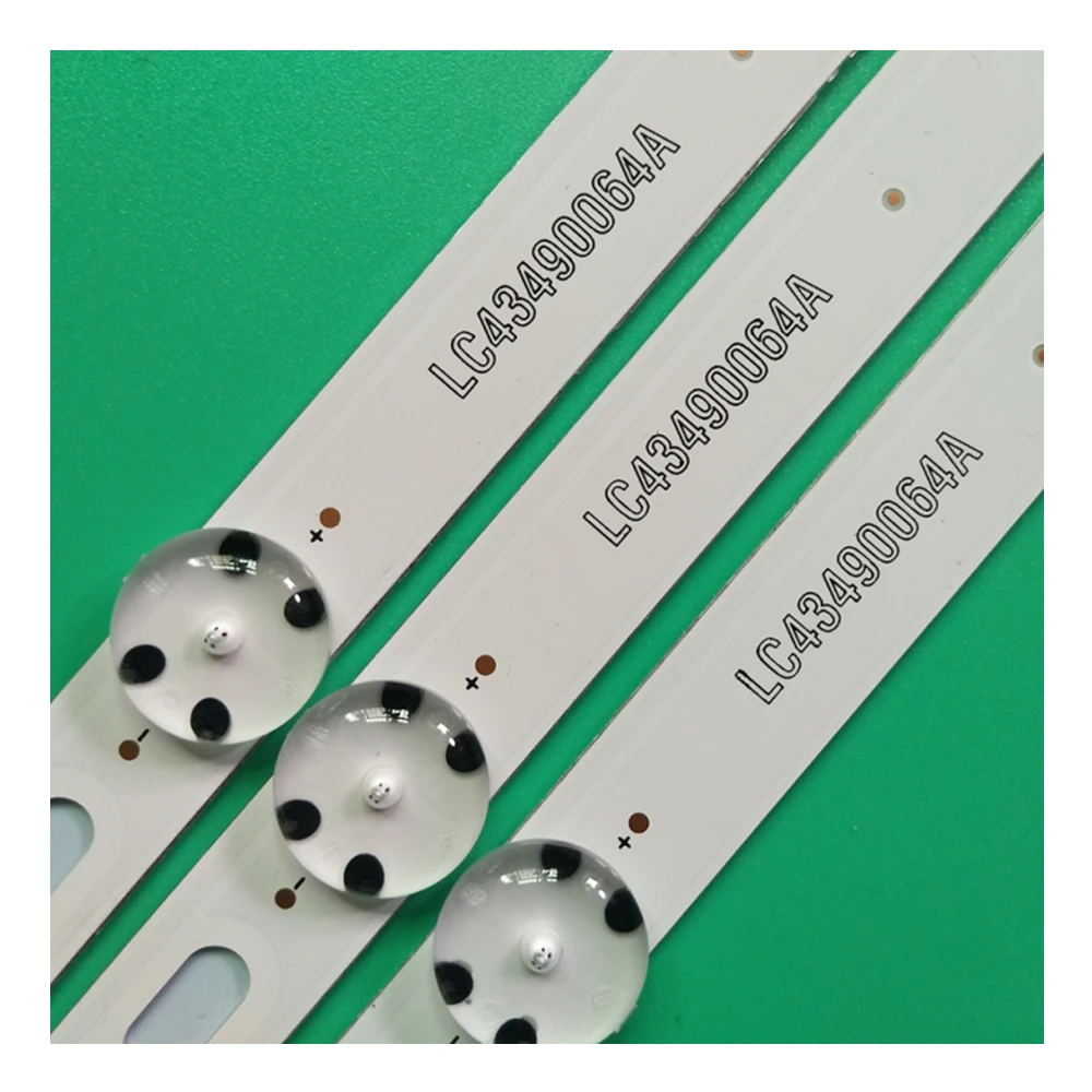 

LED strip for LG 43LK5100 43UJ657V 43LJ624V 43LJ634V 43LJ614V 43LJ5150 43LH515V 43LJ61_FHD_S L LC43490063A 43UJ65_UHD_A/B
