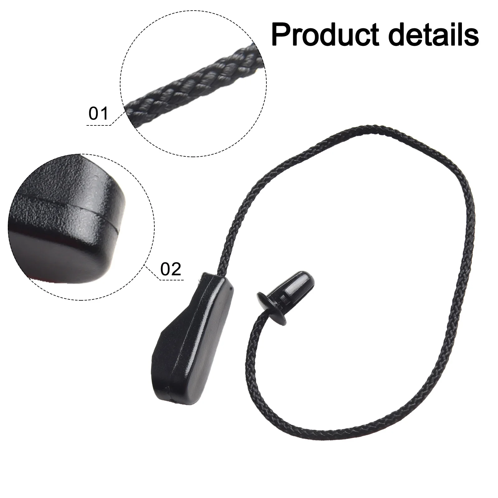 Car Rear Trunk Parcel Shelf Lift Cover Strap String Clip Tray Load