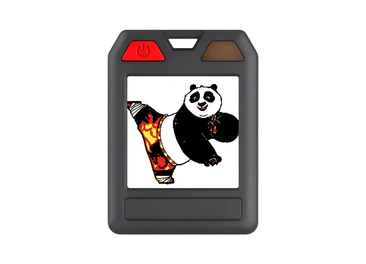 Enhanced E-Ink Smart Keychain with Display and Anti-Loss Tracker