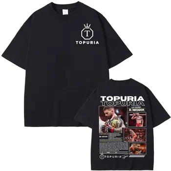 Ilia Topuria Lo Sone El Matador T-shirt grafiche per uomo T-shirt vintage a maniche corte moda T-shirt casual in cotone allentato unisex