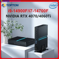 14th Gen Intel Core i9 14900F NVIDIA RTX 4070 12G Gaming Mini PC NVMe 2xDDR5 Windows 11 Mini PC Gamer Computer Desktop WiFi6 1