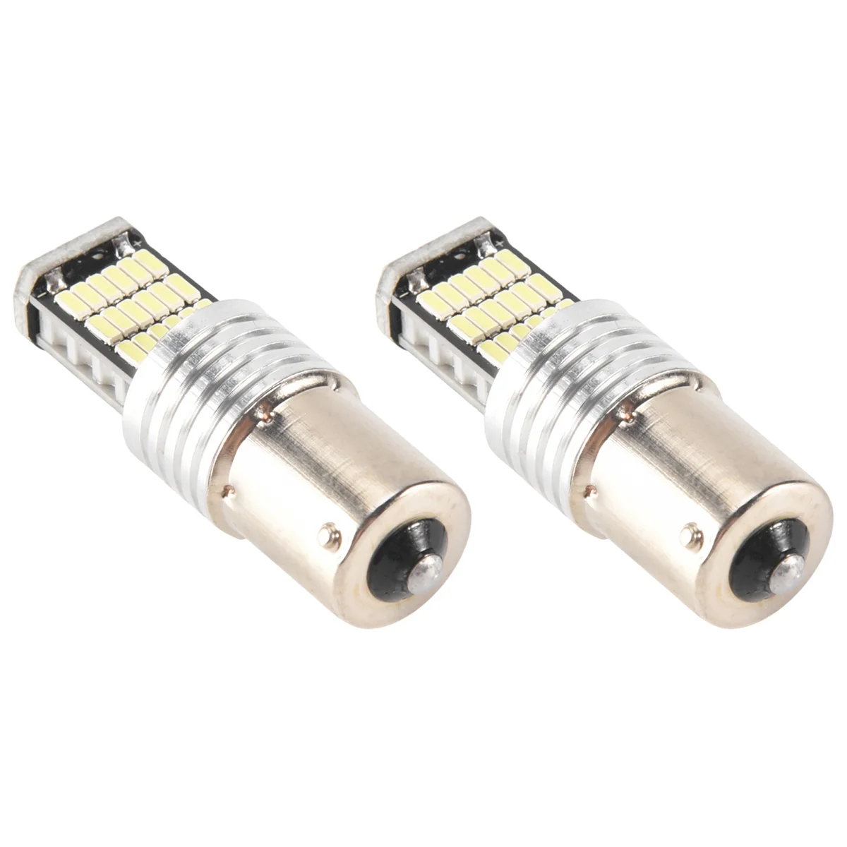 2X 1156LED Canbus 15 SMD BA15S P21W High Power White 6000K Car Brake Tail Light tail lamp socket side marker light