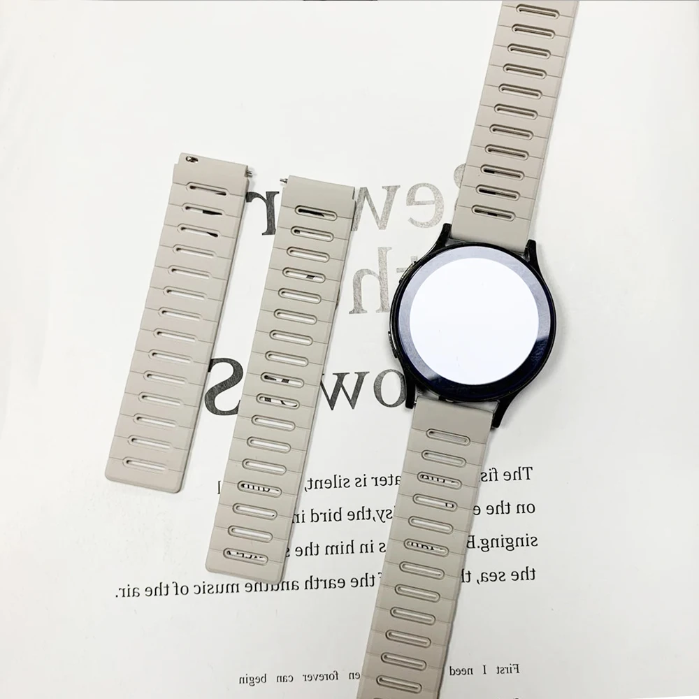 Premium 22mm Silicone Magnetic Replacement Strap - Stylish Bracelet