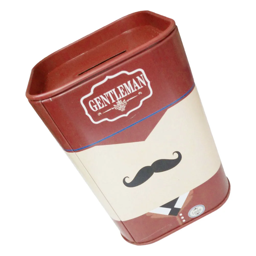 Razors Salon Blade Storage Box Birthday Gift Bin Organizer Red Stainless Steel Man