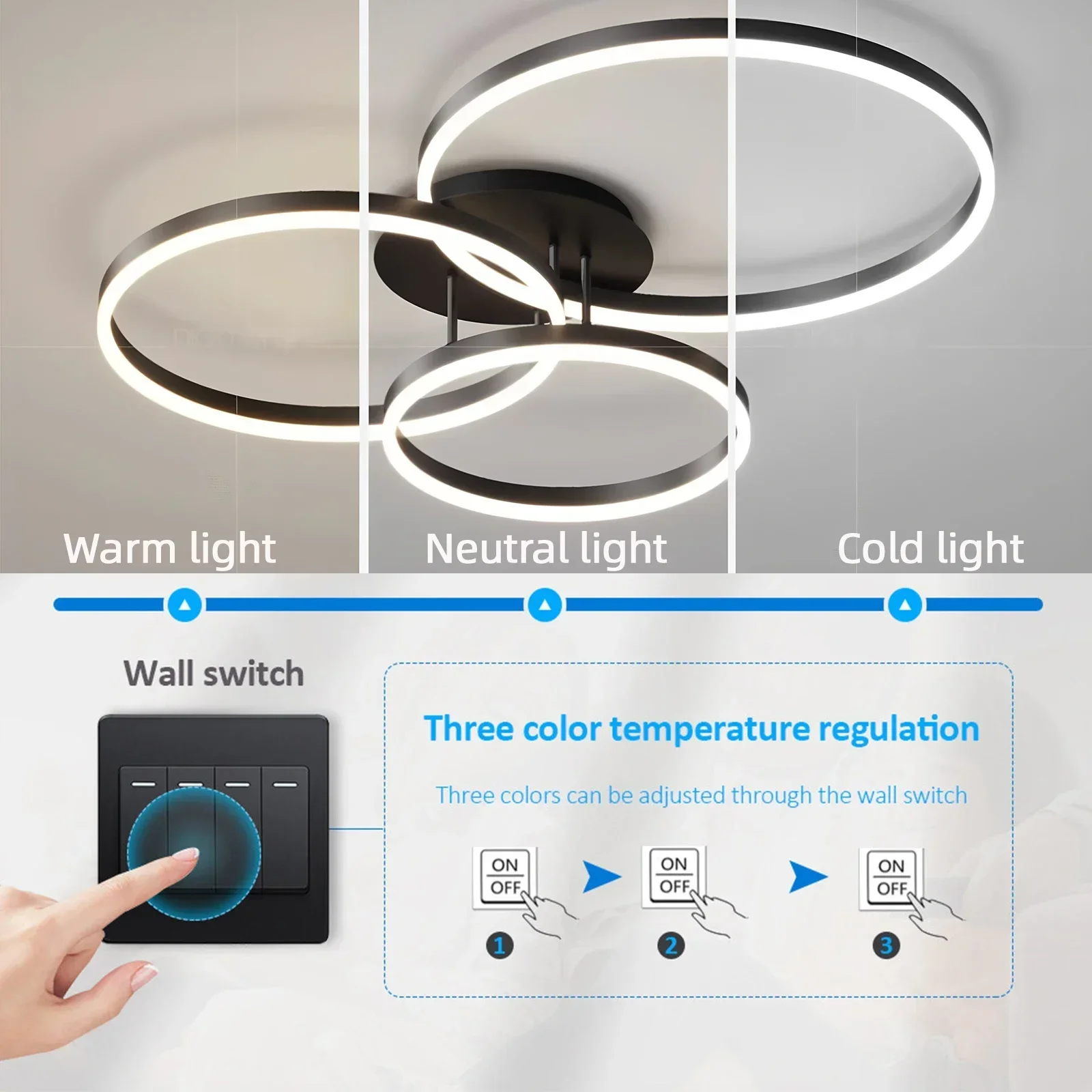 Smart Ceiling Chandelier Image 3