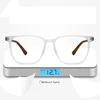 Wood Pattern Retro Anti Blue Light Glasses for Men Optical TR90 Male Square Glasses Frame Women Clear Lens Gift Frames F75233 3