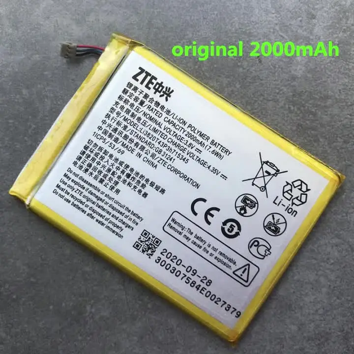 New Li3820T43P3h715345 Battery for ZTE Grand S Flex MF910 MF910S