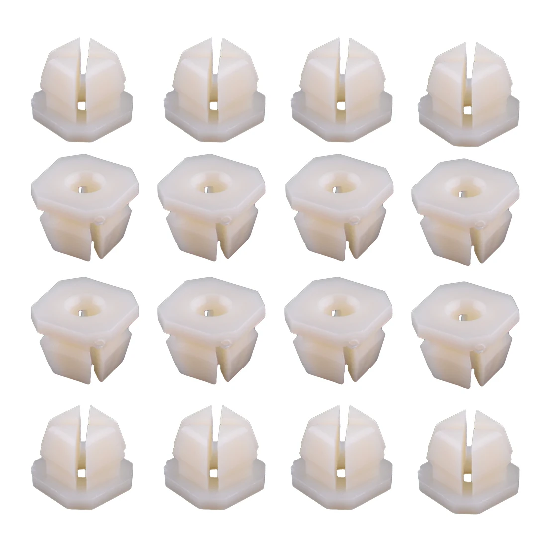 Car Auto Headlight Bezel Grill 8 10 Screw Nut Clip Kit Nylon Fit for