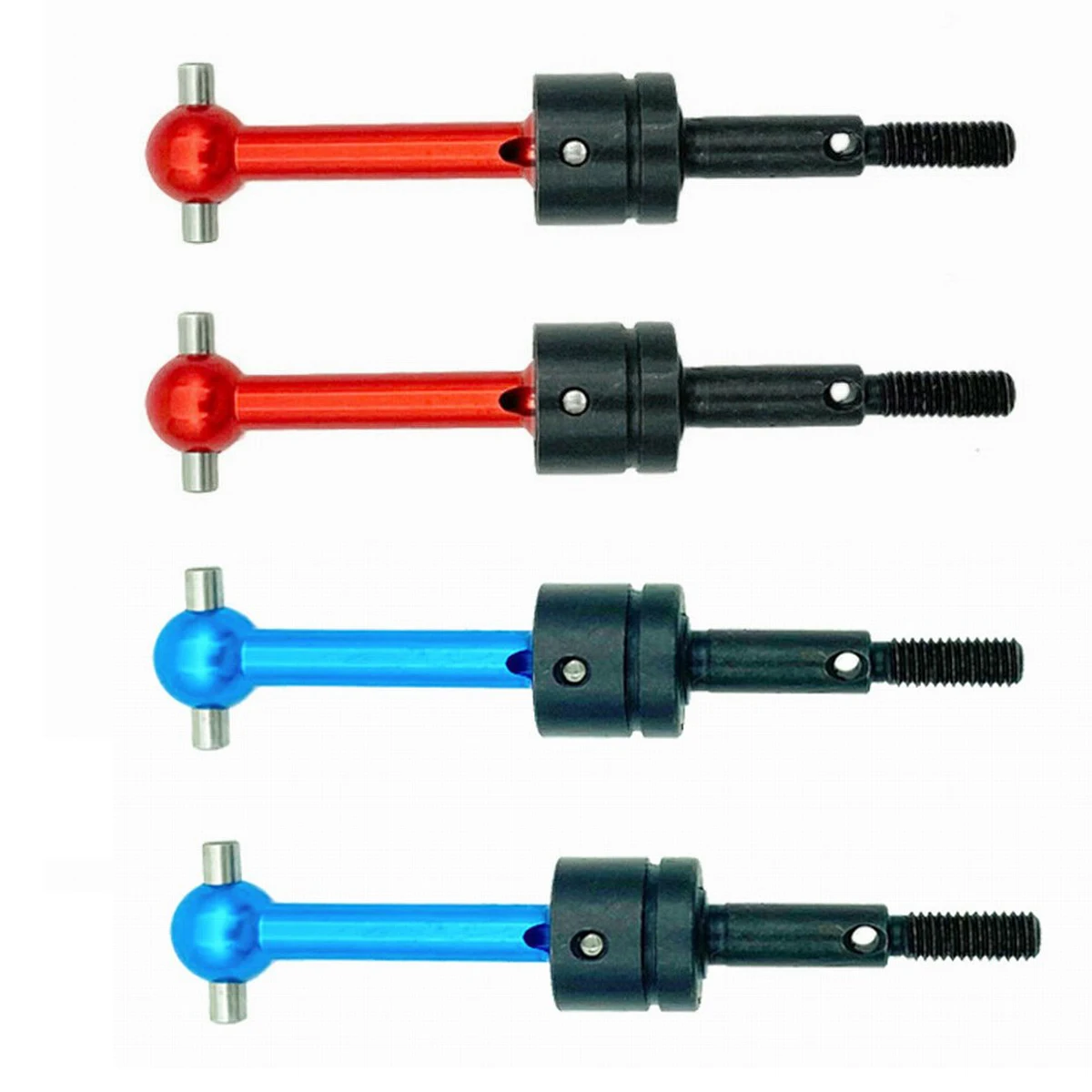 

2/4 шт. металлический Универсальный приводной вал Driveshaft CVD 53792 для Tamiya TT01 TT02 tt5000 TT01E TA04 1/10 радиоуправляемая модель автомобиля