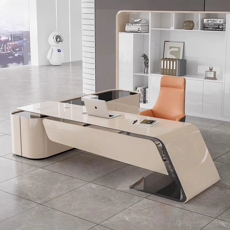 Desktop Conference Office Desk Vanity Workbench Bedroom Luxury Office Desk Meeting Scrivanie Per Computer Home Furniture