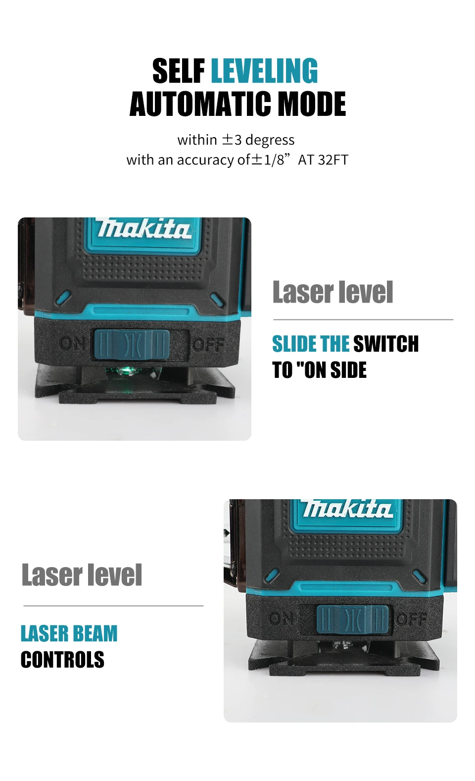 Configurazione del livello laser multilinea