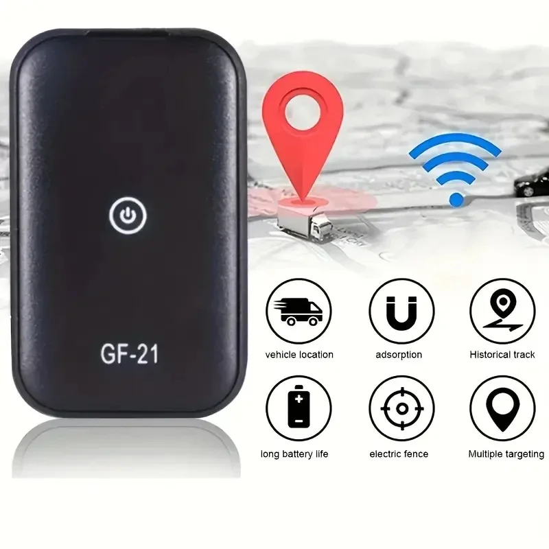 GF21 Mini GPS Real Time Car Tracker Anti-Lost Device Voice Control Recording Locator HD Microphone WIFI+LBS+GPS Pos Locator