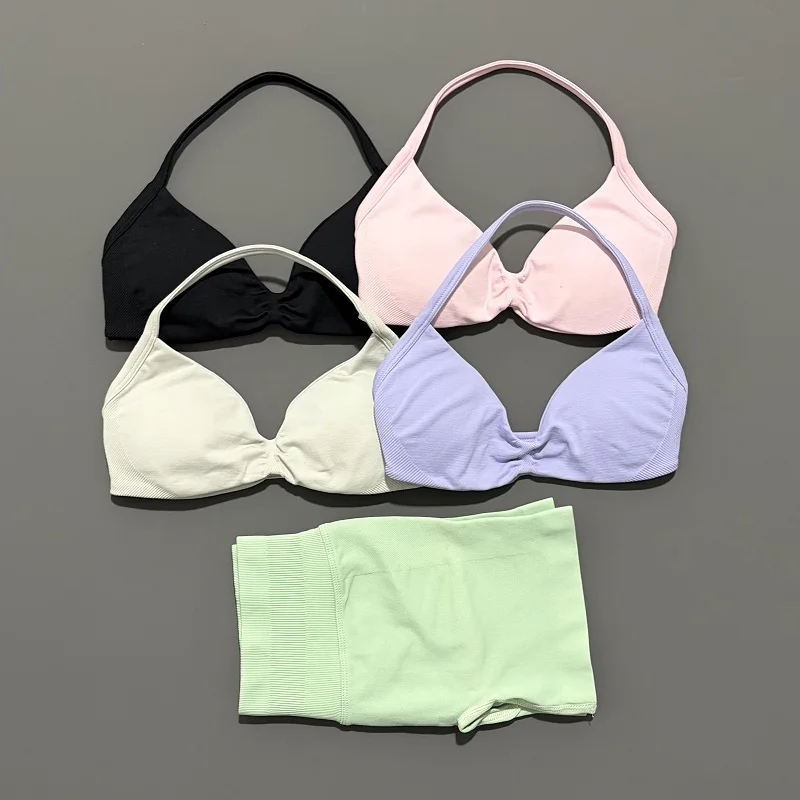 Women's Seamless Sports Bra Set 3