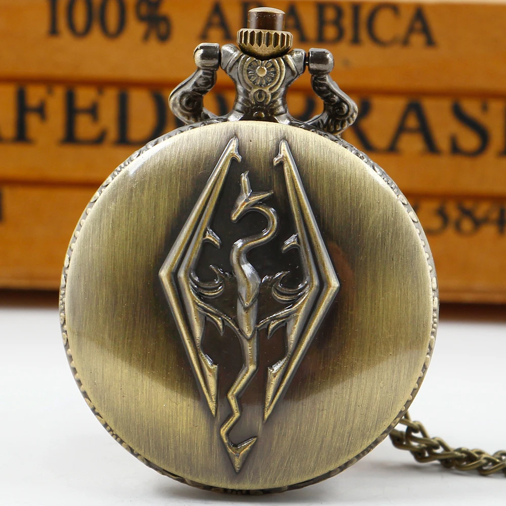 

Vintage Men's Quartz Necklace Pocket Watch Steampunk Military Antique Pockets Pendant Clock Dropshipping