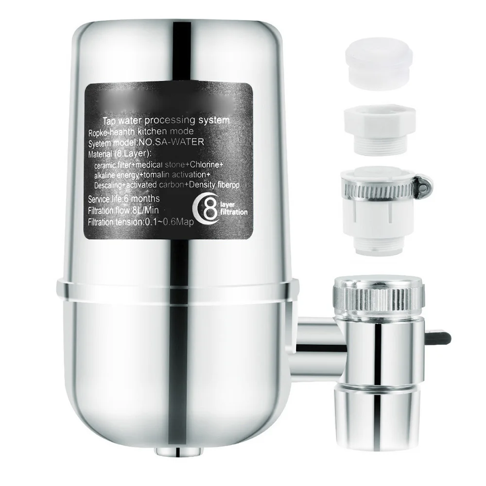 

Бытовой очиститель воды, кран с фильтром для кухни, 7-слойный портативный