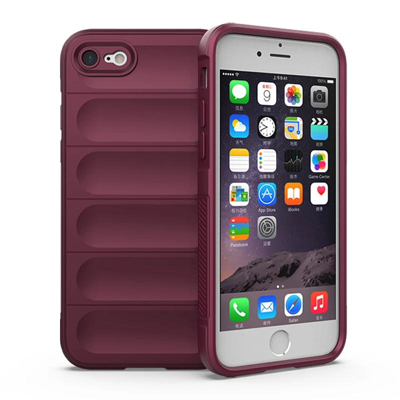 Skin-Friendly Shockproof Soft Silicone TPU Phone Back Cover