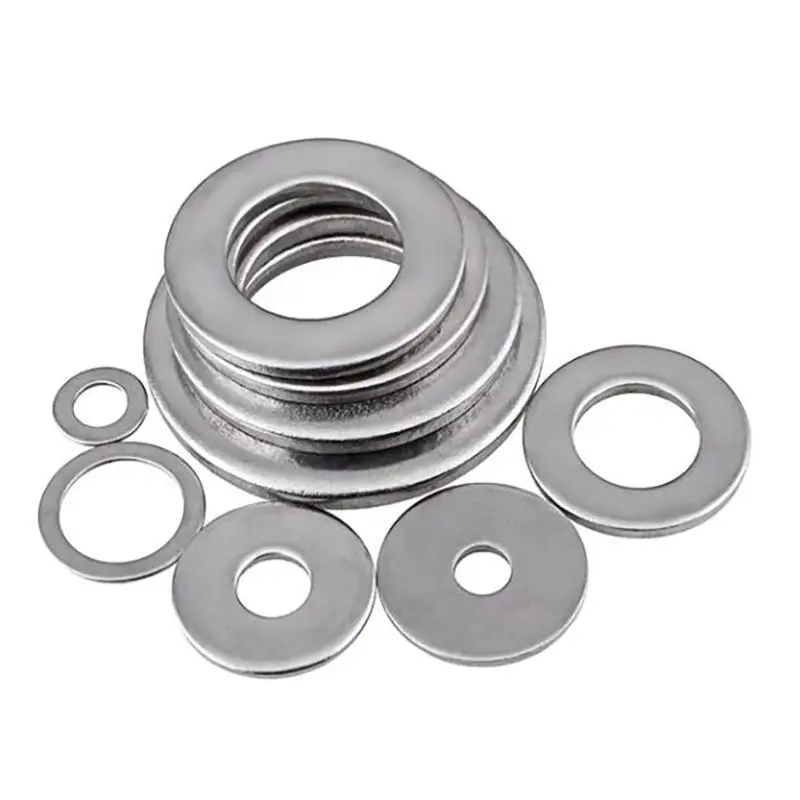 

M1.6 M2 M2.5 M3 M3.5 M4 M5 M6 M7 M8 M10 M12 M14 M16 M18 M20 M22 M24 M27 M28 M30 M33 M35 M40 304 Stainless Steel Flat Washer