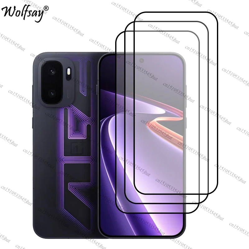 Premium Full Cover Tempered Glass Screen Protector with Camera Shield