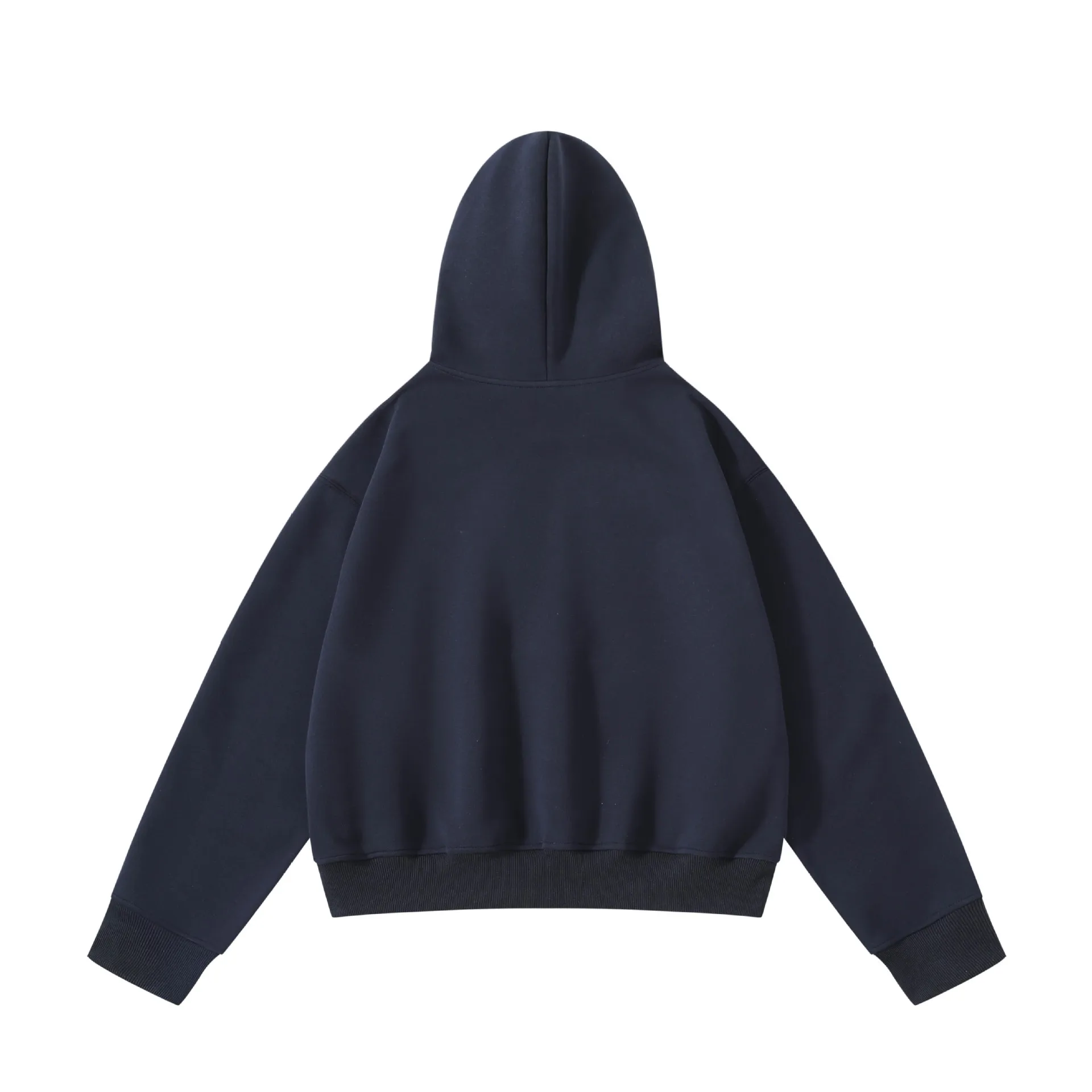 MAQVOB Top Quality 450G Heavyweight EU US Size High Street Clean Fit Short Hooded For Men And Women Loose Thick Boxy Hoodie