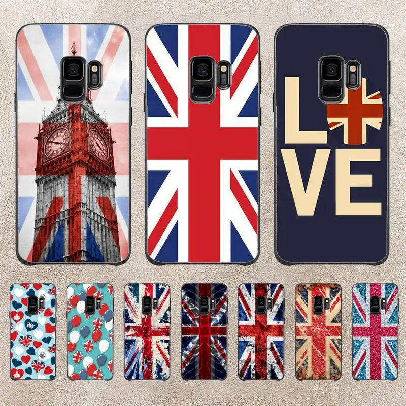 Union British England Uk Flag Custodia Per Telefono Per Samsung Galaxy S6 S7 Edge Plus S9 S20Plus S20Ultra S10Lite S225G S10 Note20Ultra