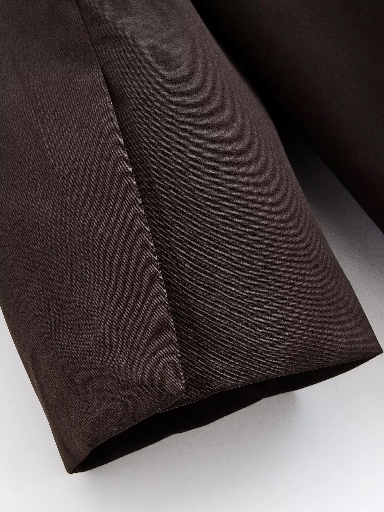 Women's Coffee One Button Blazers Jacket Spring Autumn New Vintage Simple Long Sleeved Suit Jacket Female OL Casual Suit Outwear