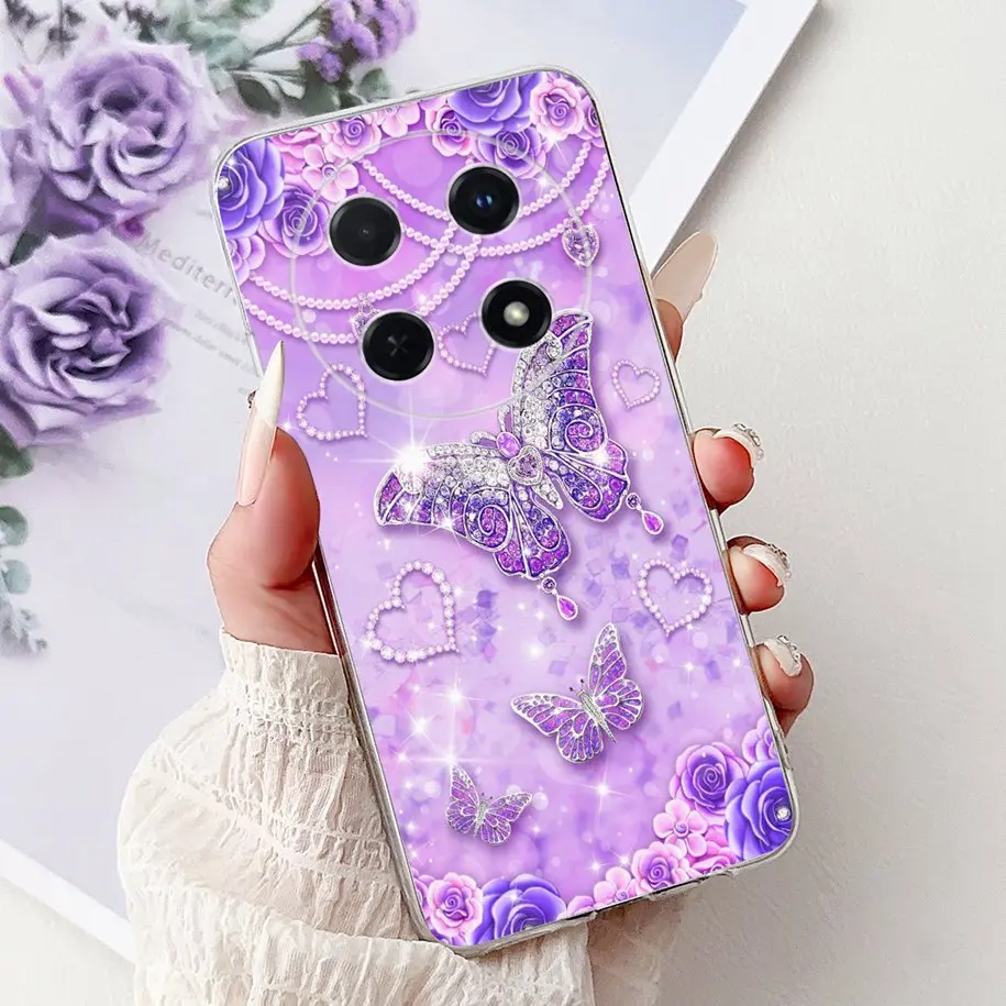 Cute Cartoon Cat Marble Soft Silicone Case - 2025 Edition
