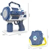 Automa Bubble Machine for Kids Luminescence Bubble Gun Rocket Launcher Children Soap Bubble Maker Summer Outdoor Fun Sports Toys 6