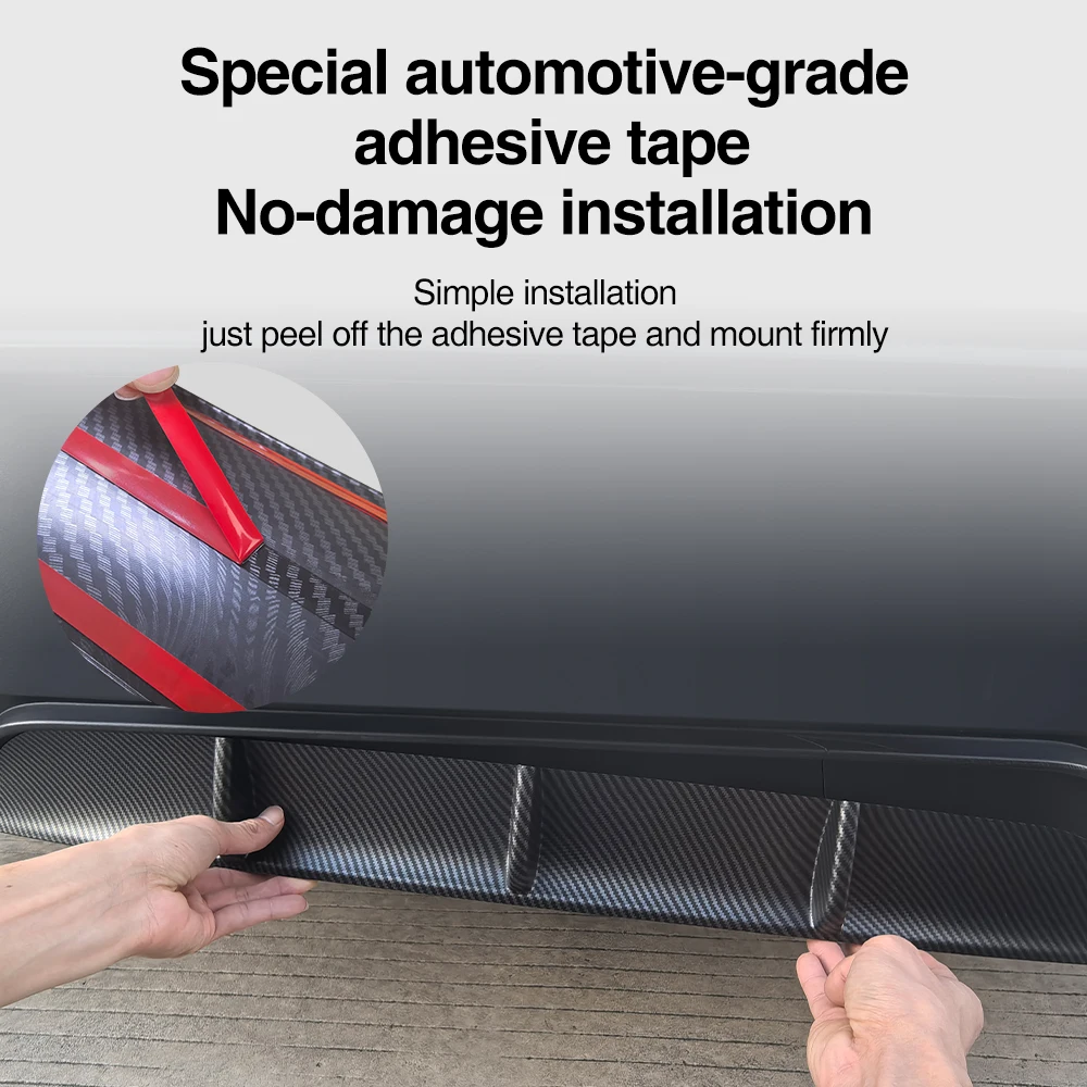 Heenvn Model Y Juniper 2025 2026 Diffusore Posteriore Spoiler Paraurti per Tesla Model Y Premium Carrozzeria Sportiva Aerodinamica - Image 5