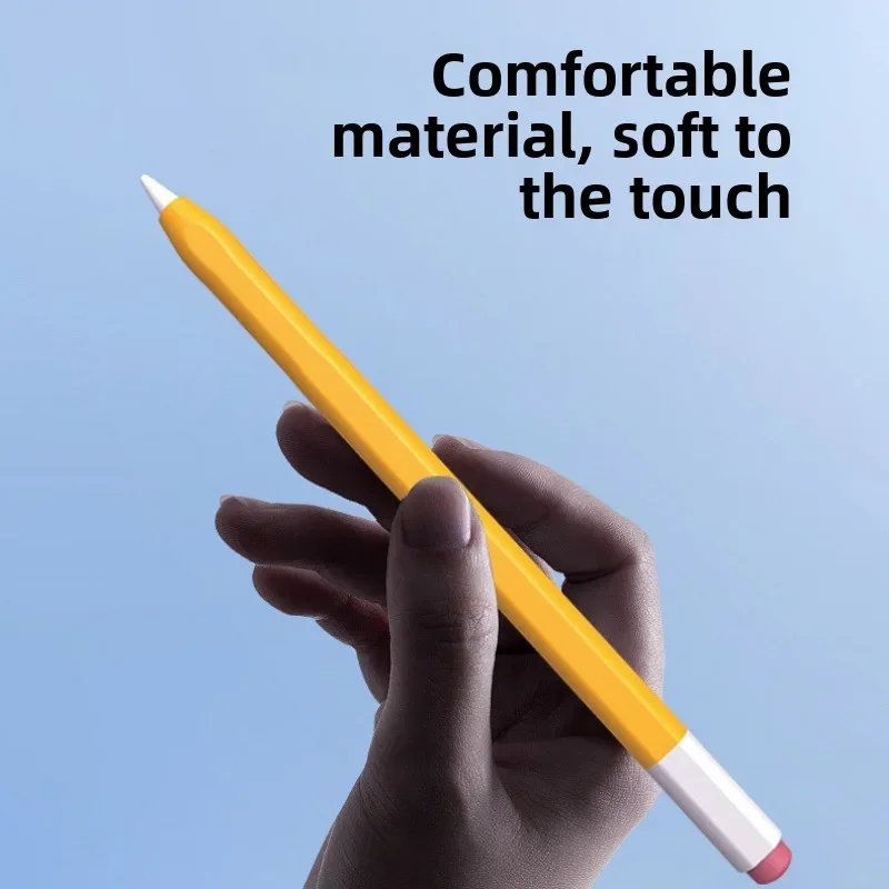 Soft Silicone Protective Case for Apple Pencil - Portable Stylus Cover