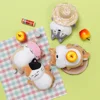 MOCHI TOWN Squishy Stress Relief Ball Relaxable Squeezable Kids and Adult Anxiety Reliever (Sleep Late Cats and Dogs) 2