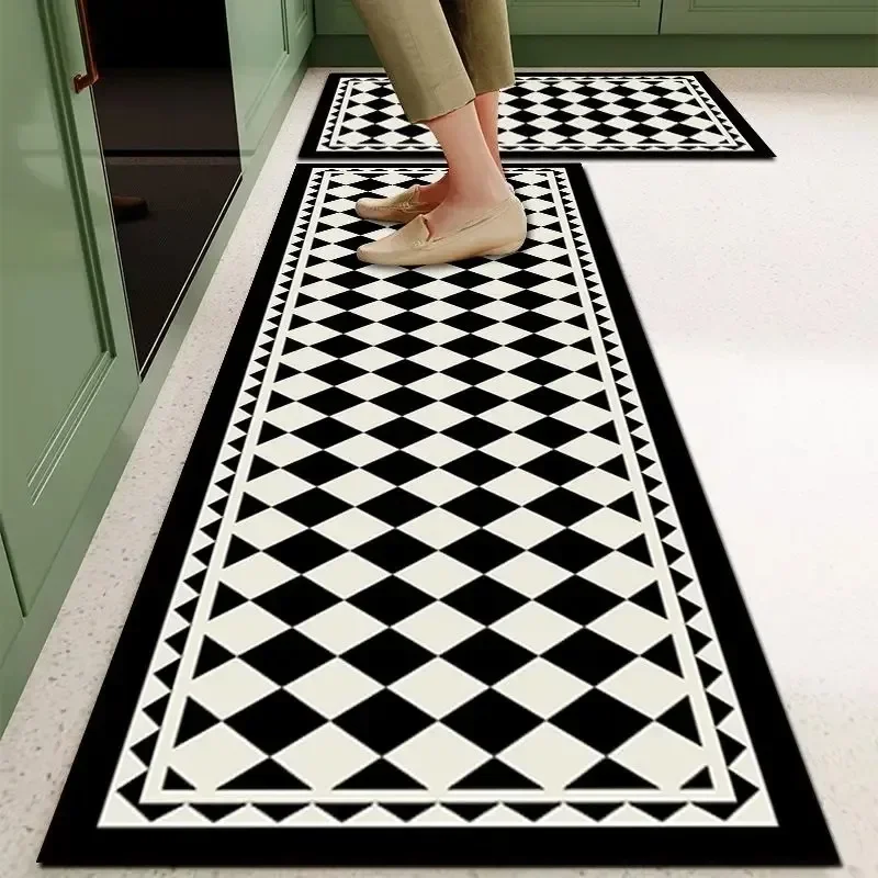 Kitchen Pvc Carpet Waterproof Non-slip Floor Mat 3