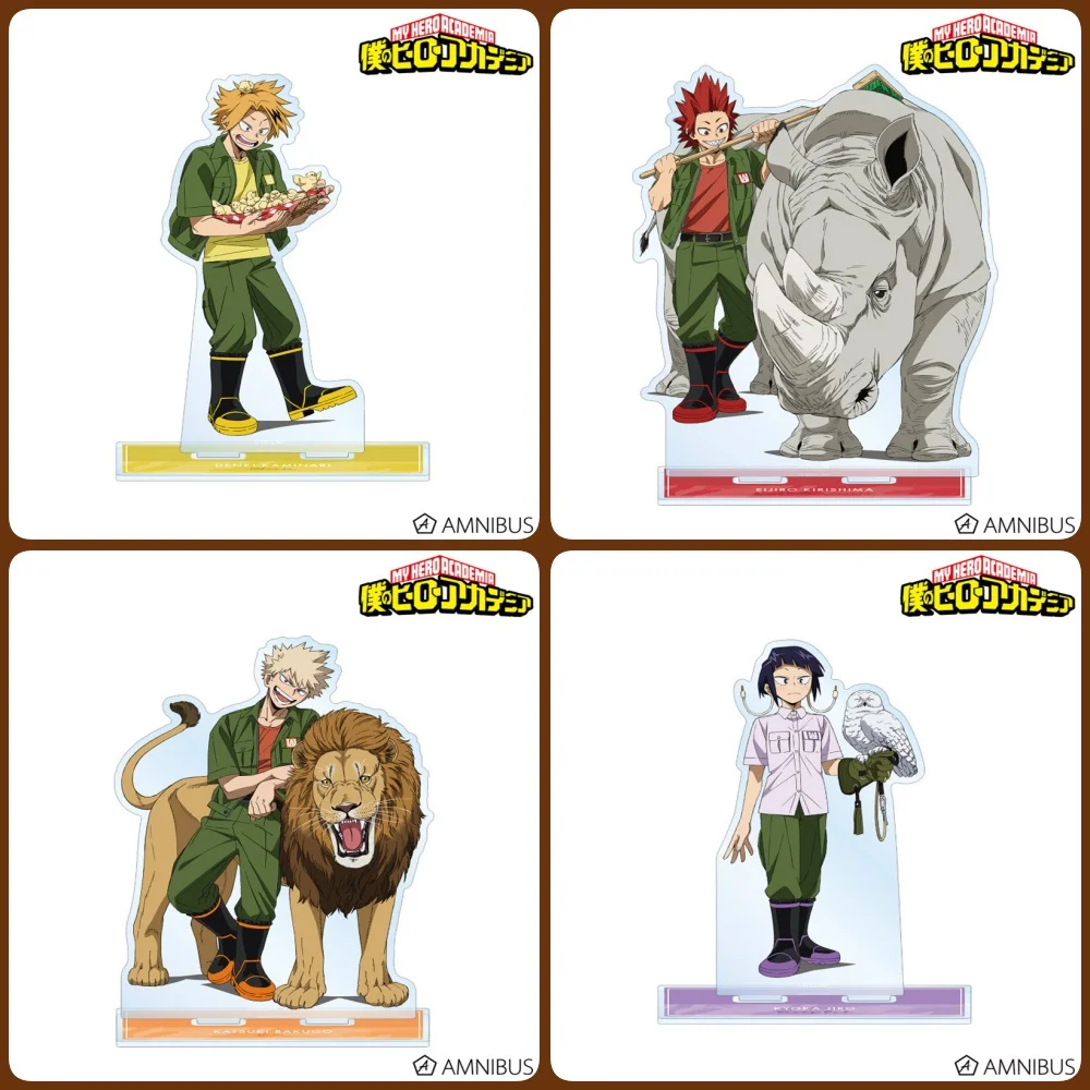

8pcs Anime My Hero Academia Acrylic Stand Model Cosplay Characters Ornament Accessories Goods Collection Gifts 15cm